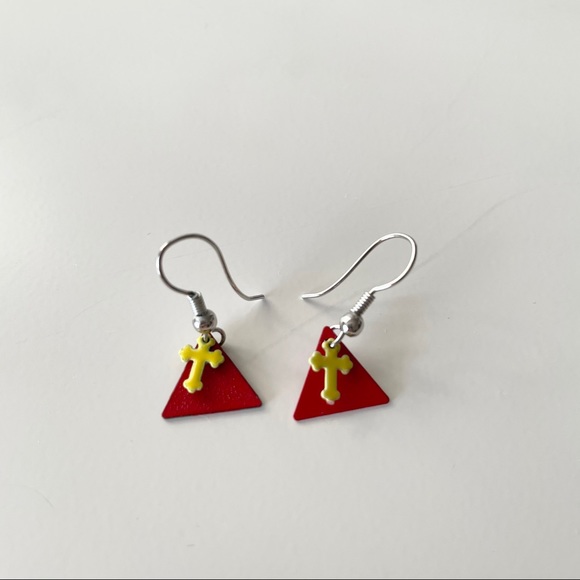 🛍3/$20 Cross Earrings - Picture 2 of 6